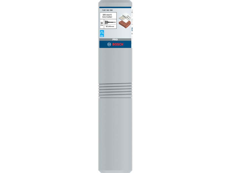 Enodelna vrtalna krona Bosch PRO SDS max-5, Dimenzije: 50x80x160mm, F00Y145190